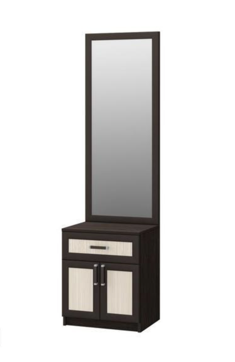 Елена ЕС-01 Тумба с Зеркалом (Ш-600 x В-2116 x Г-460)